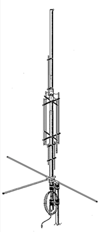 Antenne verticale HF GAP EAGLE. Antenne verticale HF GAP EAGLE.
