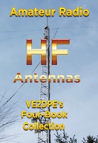 Livrel en anglais sur les antennes HF de radioamateur par VE2DPE