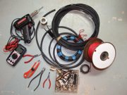 Pièces d'antenne faite maison.