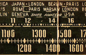 Les ondes courtes du radioamateur en herbe.